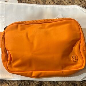 Lululemon Orange Everywhere Belt Bag BNWT